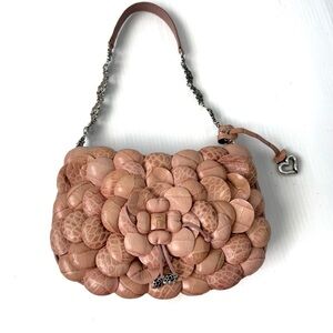 Brighton Rosalie pink leather handbag purse